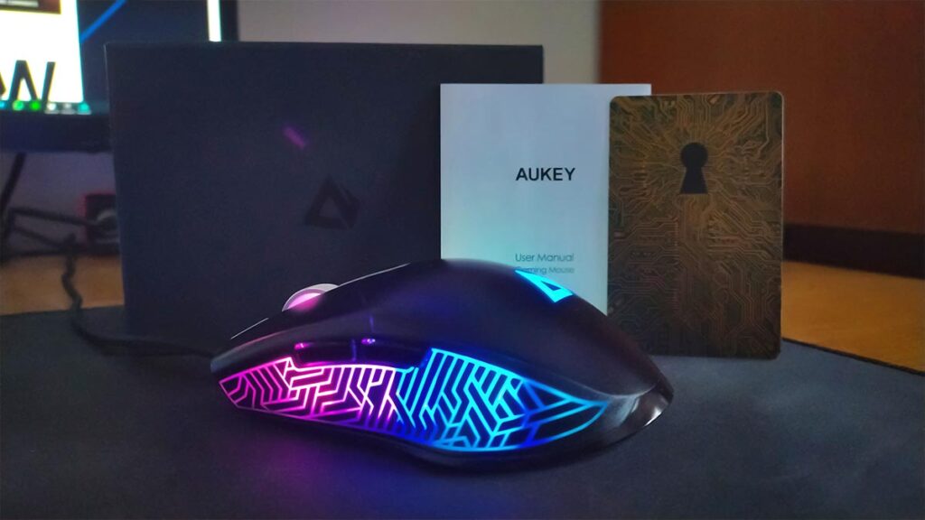 aukey scarab g3-f3 confezione